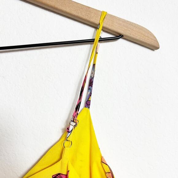 DAVI AND DANI VIVID TROPICAL FLORAL PRINT SUMMER MAXI DRESS IN FLORAL LARGE - Picture 7 of 11